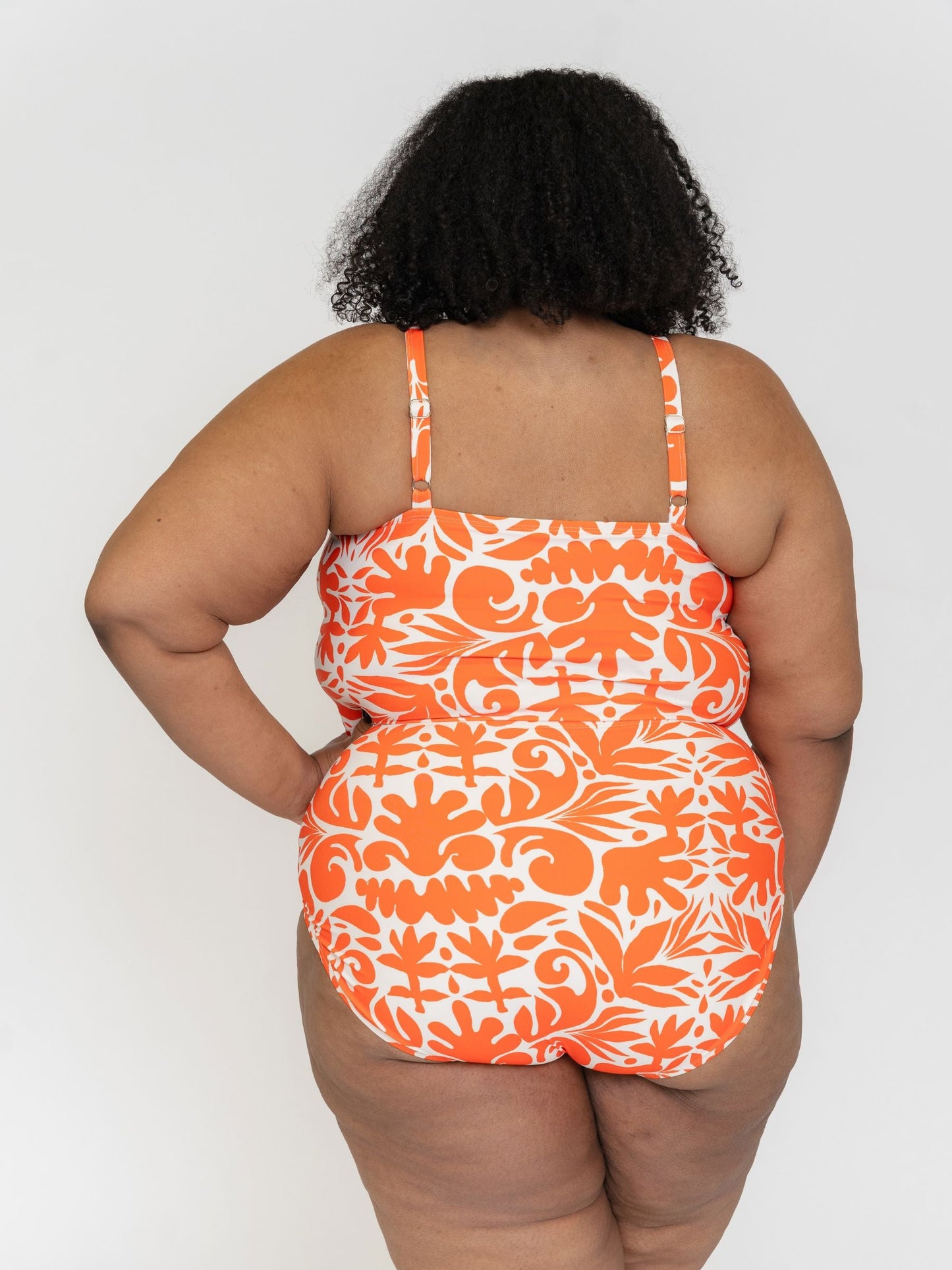 Terracotta High-Waist Bottom