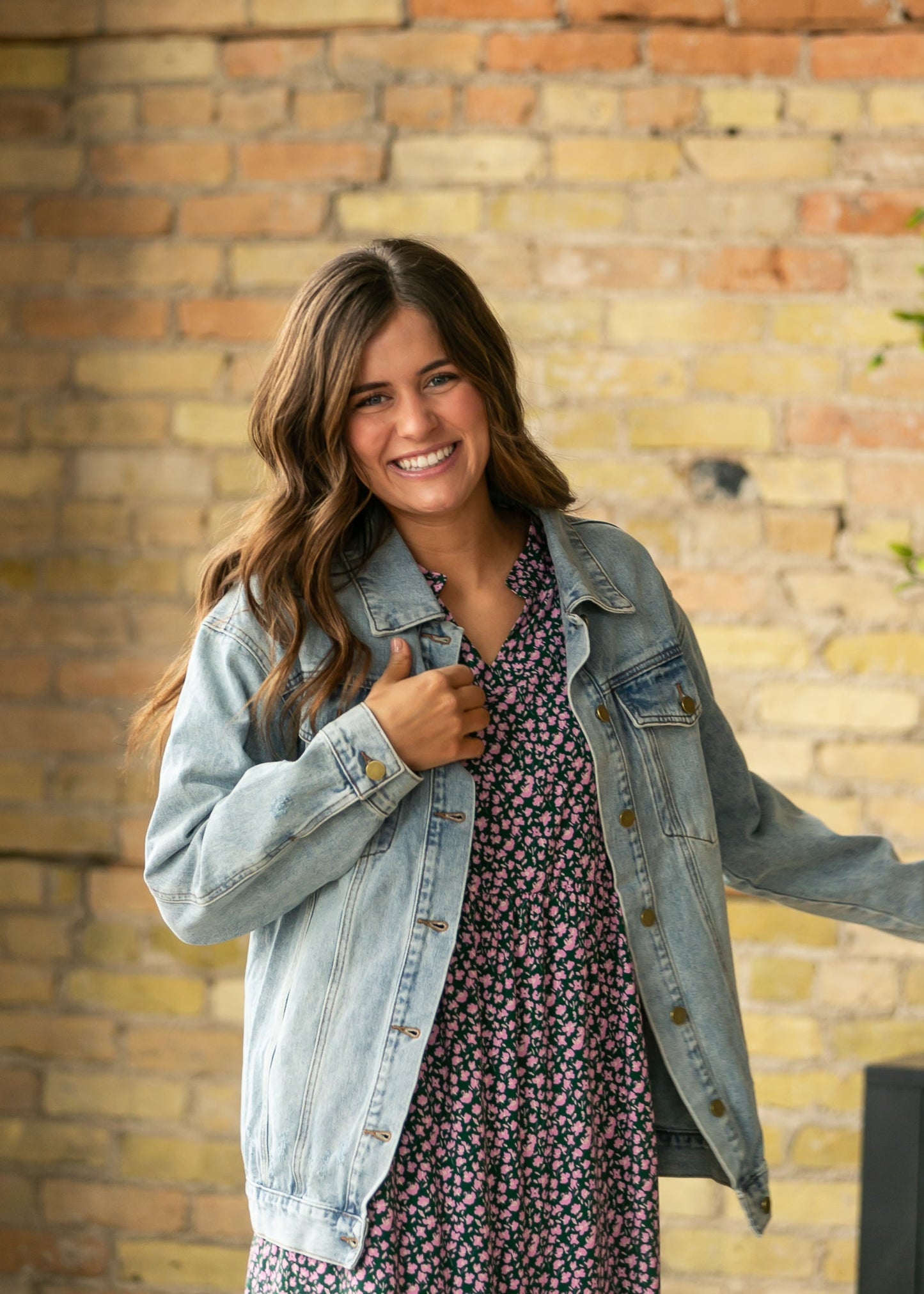 Brinx Oversized Denim Jacket