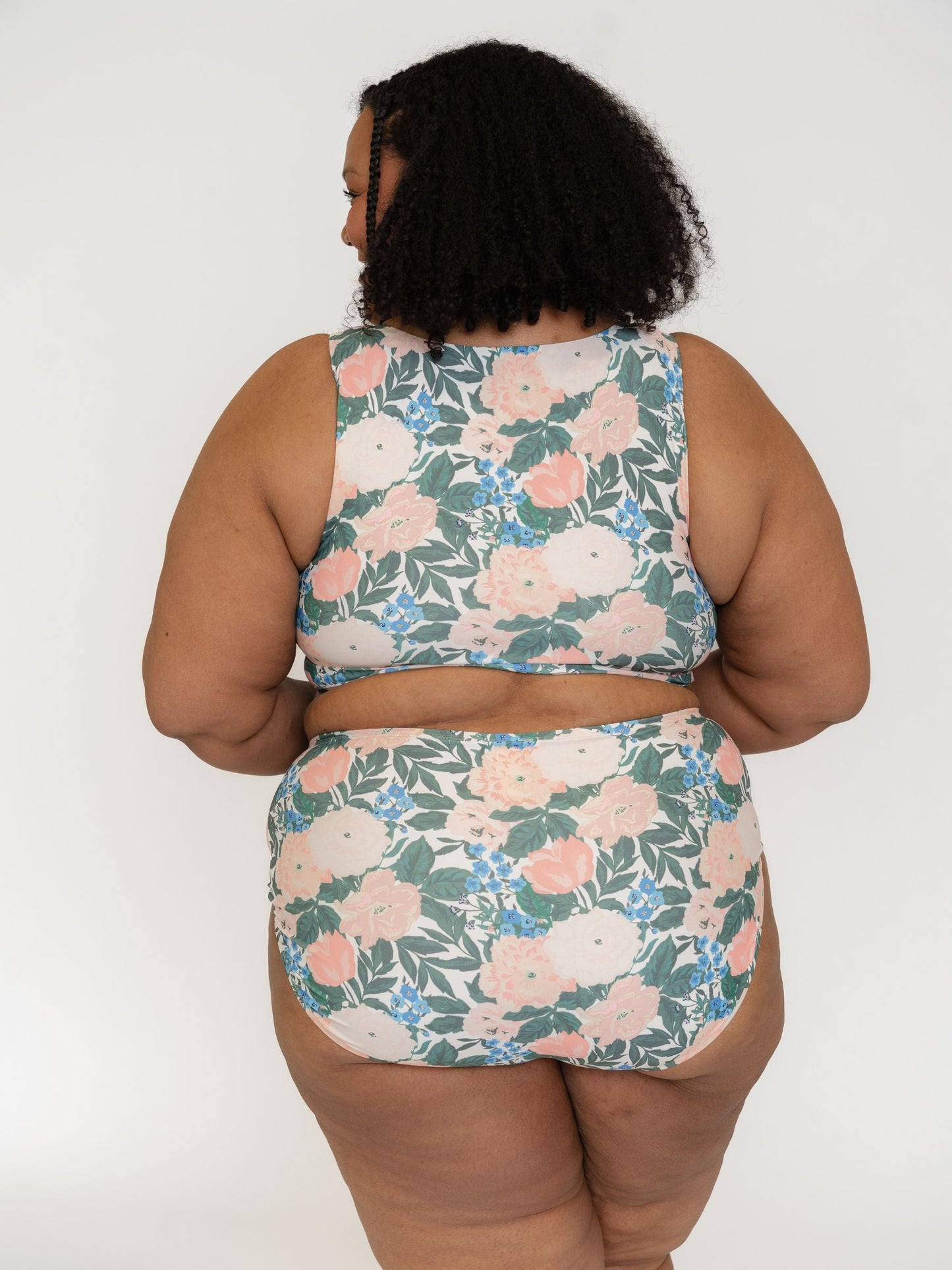 Bouquet Knotted Crop Top
