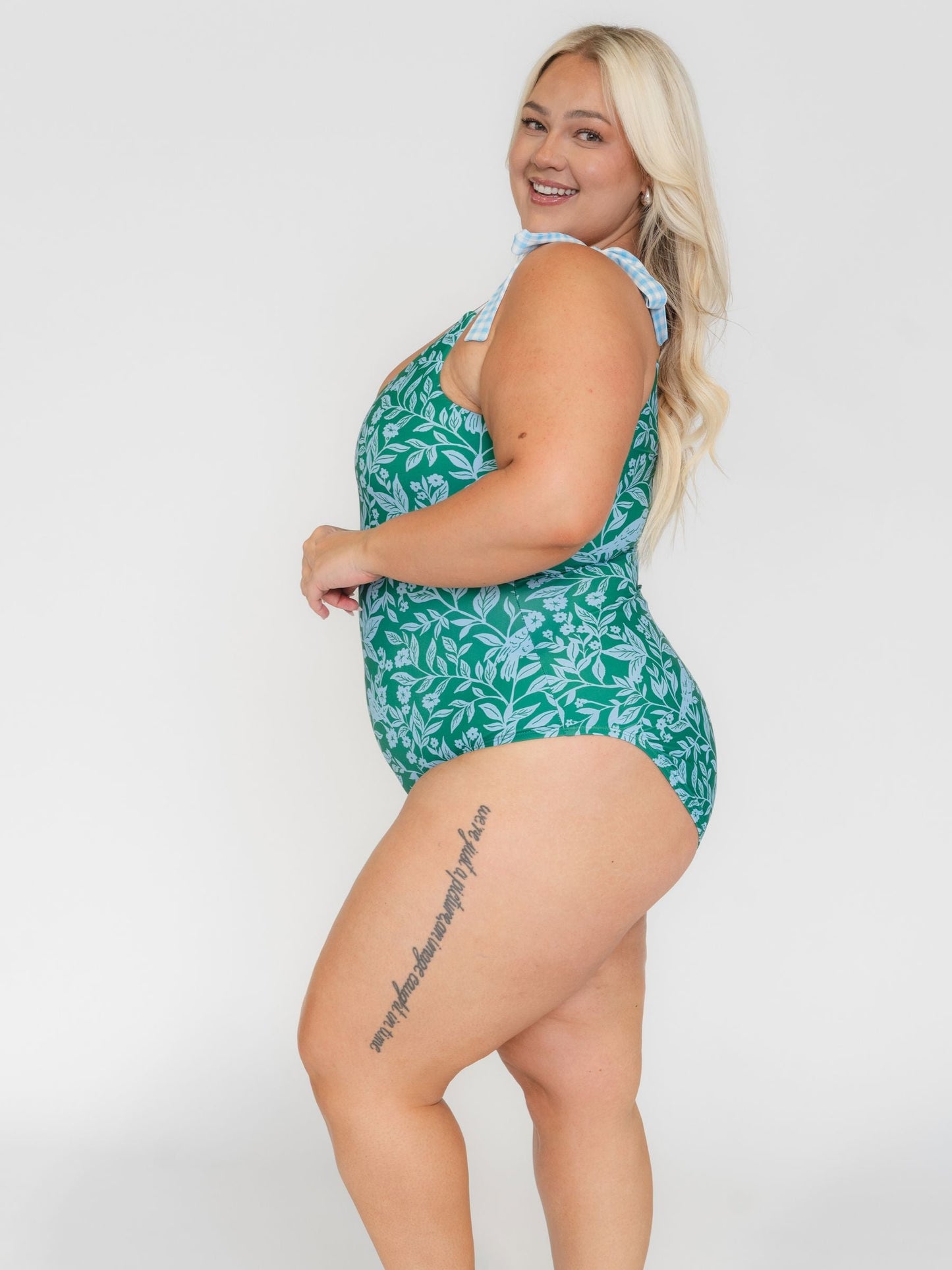 Avery Shoulder-Tie One-Piece