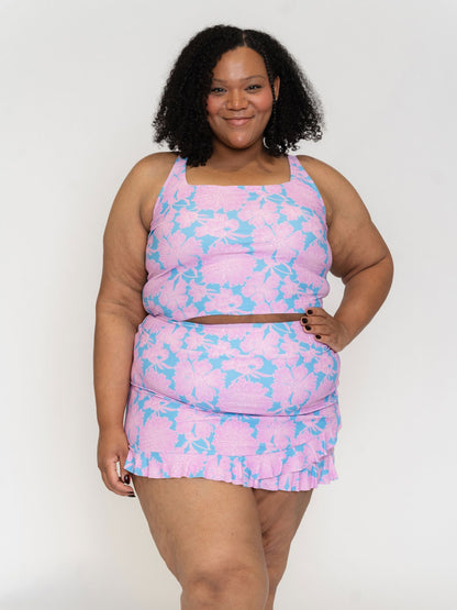 Dahlia Square Neck Crop Top