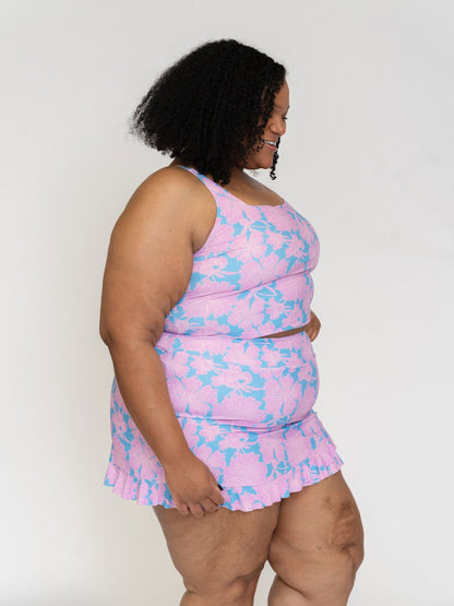 Dahlia Square Neck Crop Top