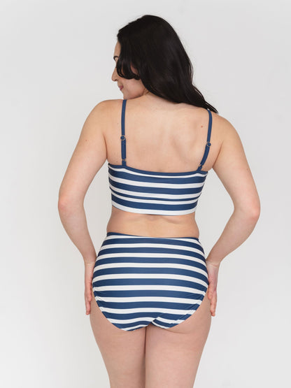Navy Stripe Bralette
