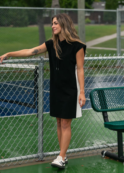 Asher Hooded Sweatshirt Dress - FINAL SALE