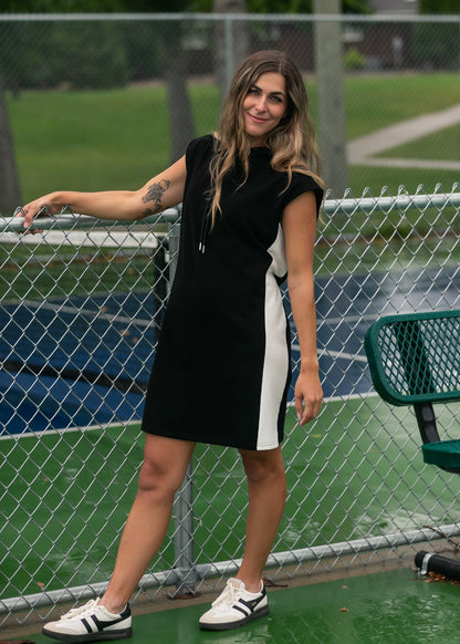 Asher Hooded Sweatshirt Dress - FINAL SALE