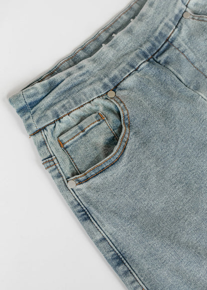 Donna Classic Wash Maxi Denim Skirt