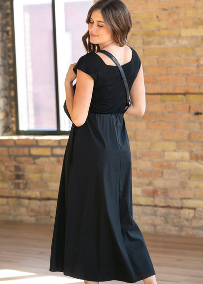 Eleanor Black A-line Maxi Dress - FINAL SALE
