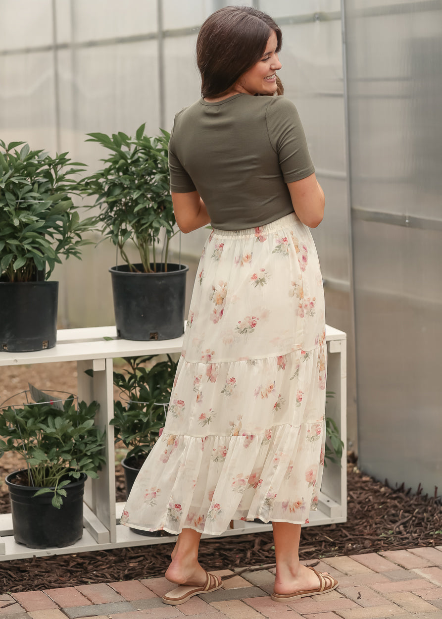 Helena Tiered Maxi Skirt - FINAL SALE