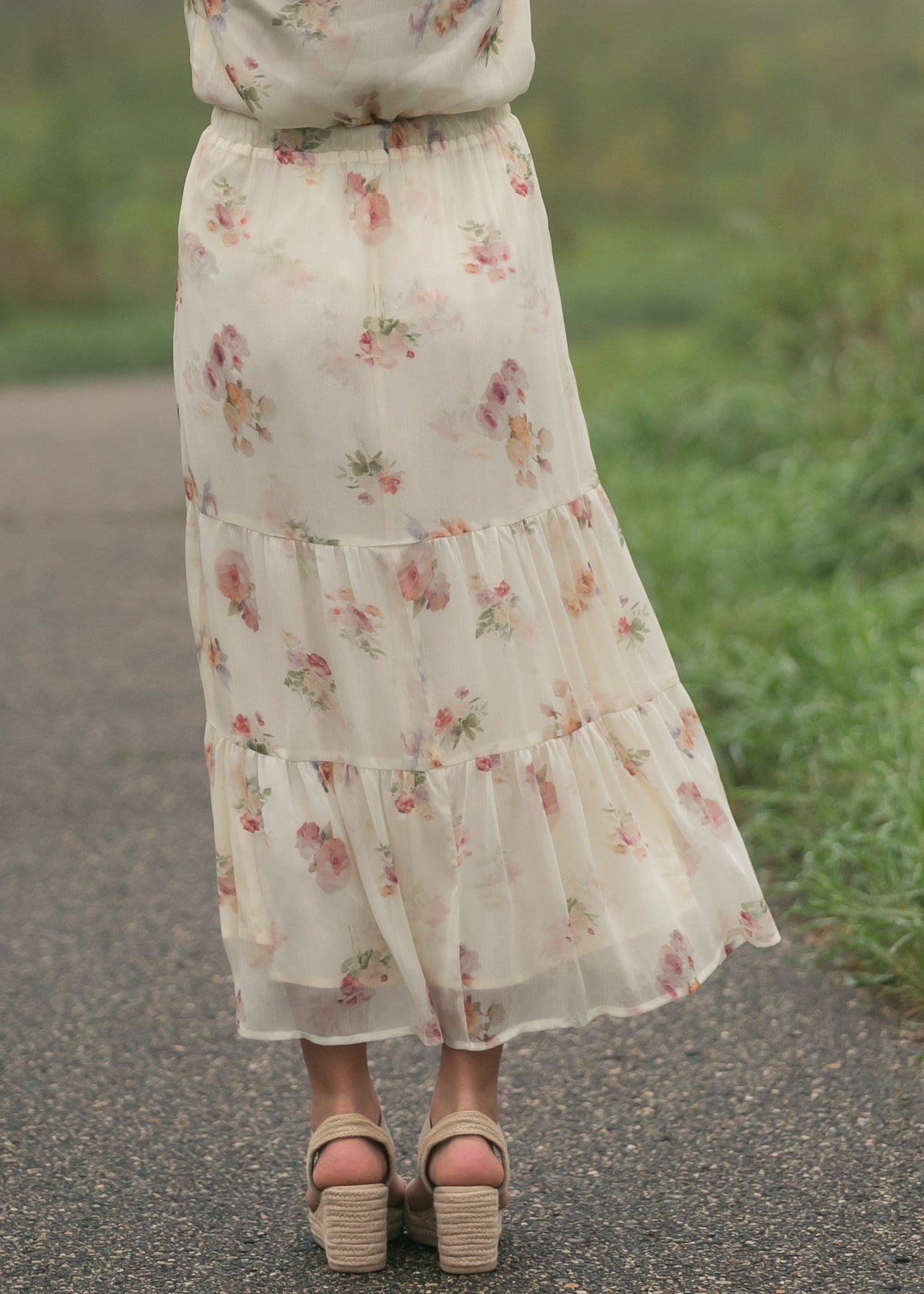 Helena Tiered Maxi Skirt - FINAL SALE