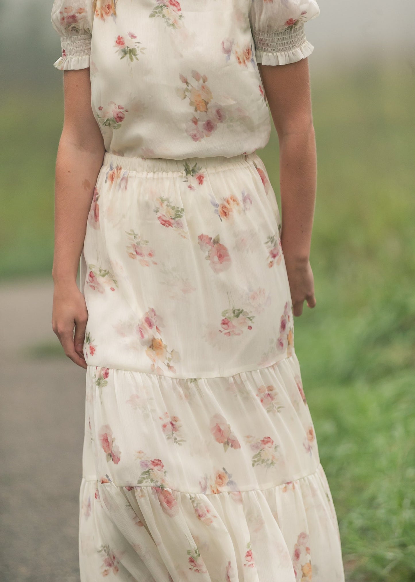 Helena Tiered Maxi Skirt - FINAL SALE