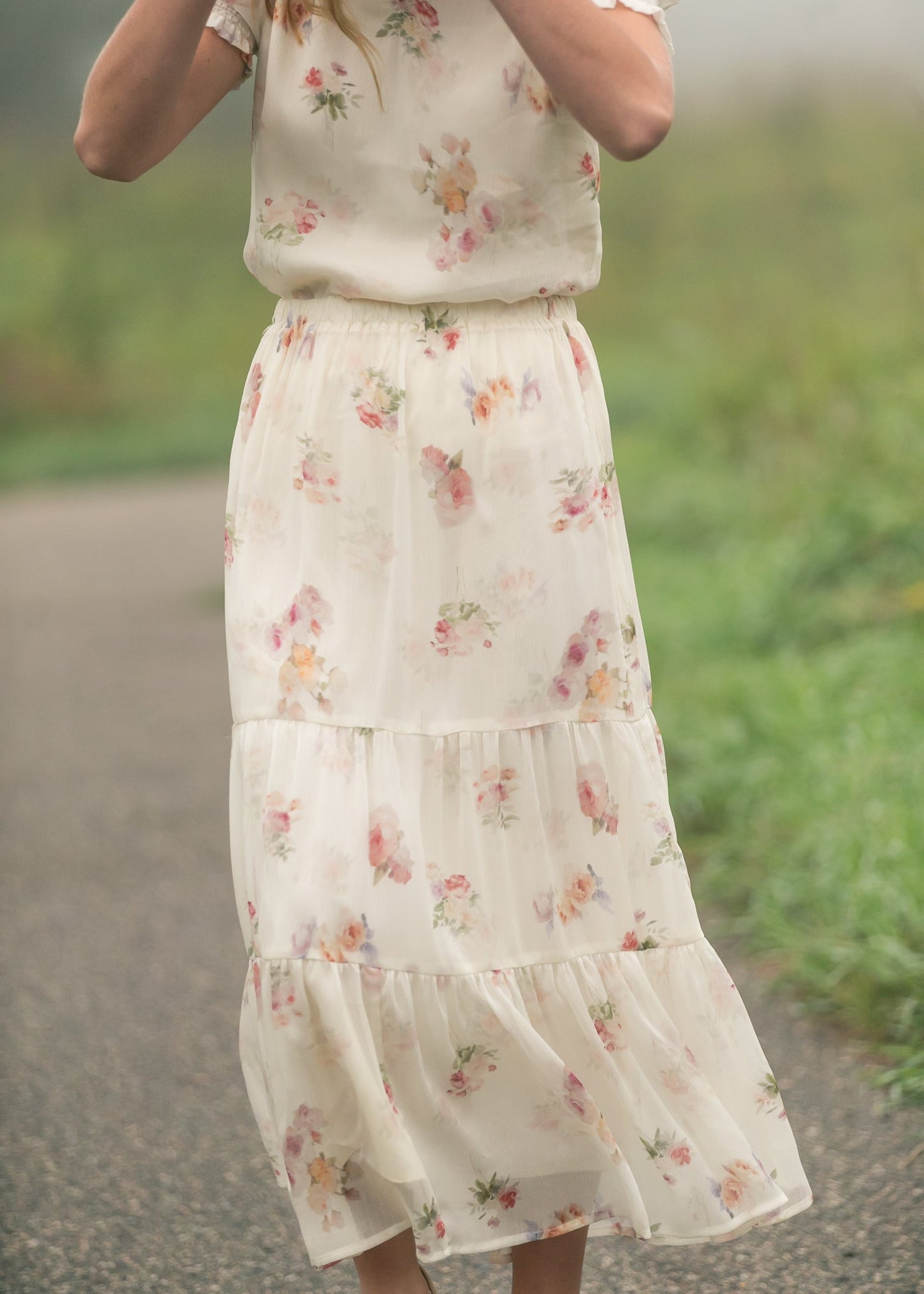 Helena Tiered Maxi Skirt - FINAL SALE