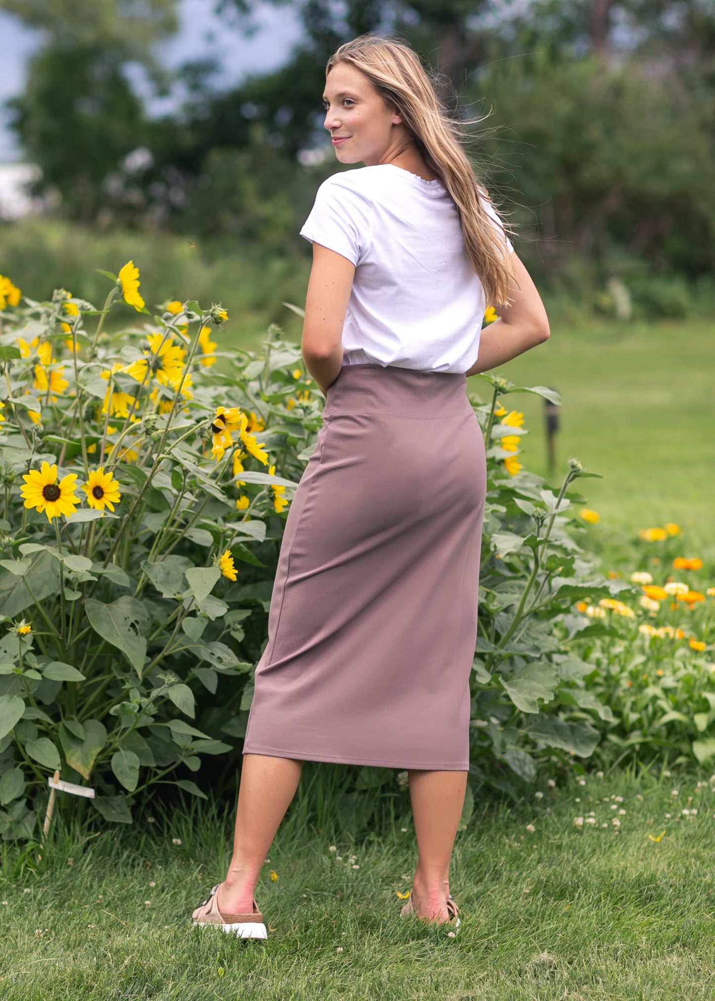 Quinn Midi Skirt 31 Inch - FINAL SALE