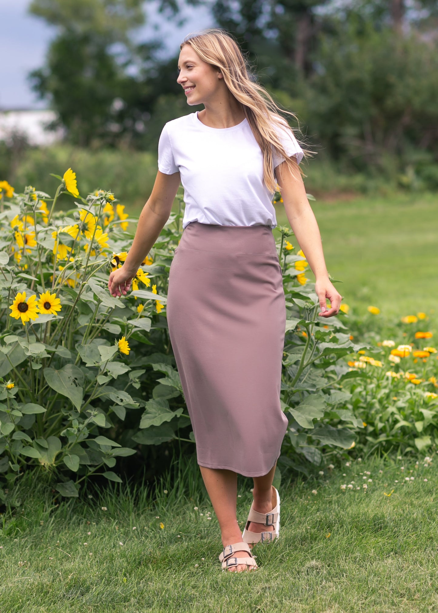 Quinn Midi Skirt 31 Inch - FINAL SALE